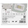 Emos LED reflektor SIMPO fehér, 10W, 1000 lm, természetes fehér, IP65 (ZS2213W)