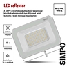 Emos LED reflektor SIMPO fehér, 50W, IP65, 5000 lm, természetes fehér (ZS2243W)