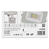 Emos LED reflektor SIMPO PIR 10W, 1000 lm semleges fehér, IP44 (ZS2313W)