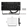 Emos LED reflektor TAMBO, 30 W, 3000 lm, természetes fehér, IP65, fekete (ZS2532)