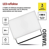 Emos LED reflektor TAMBO, 30 W, 3000 lm, természetes fehér, IP65, fekete (ZS2532)