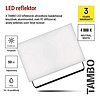 Emos LED reflektor TAMBO, 50 W, 5000 lm, természetes fehér, IP65, fekete (ZS2542)