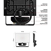 Emos LED reflektor TAMBO PIR, 20 W, 2000 lm, természetes fehér, fekete (ZS2922)