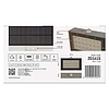 EMOS LED SOLAR lámpatest BRIXO PIR, 350lm IP65 természetes fehér (ZG161S)