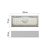 EMOS LED SOLAR lámpatest BRIXO PIR, 900lm IP65 természetes fehér (ZG165S)
