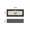 EMOS LED SOLAR lámpatest BRIXO PIR, 900lm IP65 természetes fehér (ZG166S)