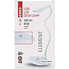 Emos led USB asztali lámpa, akkus, hordozható, 180 lm. Csak USB-adapterről tölthető, üzemeltethető (Z7592W)