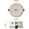 EMOS LED vészvilágító lámpatest 3W 240 lm 3 óra (ZN1310)