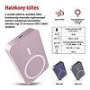 EMOS Powerbank WI 1046, 10 000 mAh, 20 W+Wireless, lazac (B0551S)