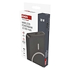 EMOS Powerbank WI 1046, 10 000 mAh, 20 W+Wireless, szürke (B0551GY)