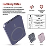 EMOS Powerbank WI 522, 5 000 mAh, 20 W+Wireless, kék (B0555BL)