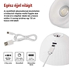 EMOS Sophie LED asztali lámpa, újratölthető, 200 lm, fehér (Z7635W)