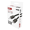 Emos Type C-C 2.0 Töltő- és adatkábel 2 m, fekete (SM7029BL)