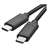 Emos Type C-C 2.0 Töltő- és adatkábel 2 m, fekete (SM7029BL)