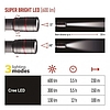 EMOS ULTIBRIGHT 80 CREE LED tölthető fém zseblámpa 600lm (P3180)