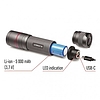 EMOS ULTIBRIGHT 90 CREE LED tölthető fém zseblámpa 1200lm (P3190)