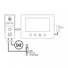 EMOS videó kaputelefon szett EM-03M 2WIRE (H2050)