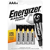Energizer Alkaline Power AAA mikro elem 4db bliszteren LR3