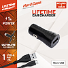 Energizer HardCase - USB-A 1A autós töltő + Micro USB kábel fekete (DC1ALMCM)