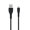Energizer HardCase - USB-A-Lightning csatlakozókábel MFi-tanúsítvánnyal 1,2 m fekete (C410LGBK)