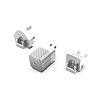 Energizer Ultimate - Multiplug EU / UK / US GaN 20W PD hálózati töltő ezüst (A20MUSL)