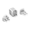 Energizer Ultimate - Multiplug EU / UK / US GaN 20W PD hálózati töltő ezüst (A20MUSL)