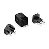 Energizer Ultimate - Multiplug EU / UK / US GaN 20W PD hálózati töltő fekete (A20MU)