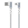 Energizer Ultimate - USB-A-Lightning 90 MFi tanúsítvánnyal rendelkező játékkábel 2 m fehér (C710LKWH)