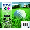 Epson 34 T3466 Multipack Bk C M Y tintapatron eredeti C13T34664010 (T3461+T3462+T3463+T3464) Golflabda