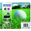 Epson 34XLT3476Multipack Bk C M Y tintapatron eredeti C13T34764010 (T3471+T3472+T3473+T3474) Golflabda