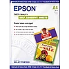 Epson Photo Quality A4 inkjet papír matt öntapadós 167gr. 10 ív C13S041106