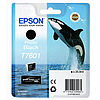 Epson UltraChrome 79 T7601 Photo Black tintapatron eredeti 25,9ml C13T76014010 Kardszárnyú delfin