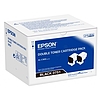 Epson Workforce AL-C300 Black dupla lézertoner eredeti 2x7,3K C13S050751