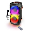 Esperanza Singer RGB Bluetooth hangszóró, karaoke szett