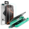 ESR Armorite edzett üveg iPhone 16 Pro Maxhoz - fekete kerettel