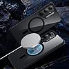 ESR Classic Hybrid Halolock MagSafe tok Samsung Galaxy S25+ készülékhez - átlátszó fekete