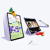 ESR Flip Hybrid tok iPad 10.9" 2020-2022 (4. / 5. generáció) / 11" 2024-2025 (6. / 7. generáció) készülékekhez - lila