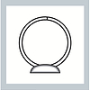 Esselte gyűrűskönyv panorámás A5 2 gyűrűs 46 mm "D" gyűrűs fehér 46571