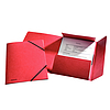 Esselte Luxus karton gumis mappa A4 piros 150 lap 10 db / csomag 26593/ 1326515