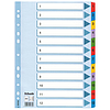 Esselte Mylar laminált karton regiszter A4 12 részes 1-12-ig 100162