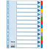 Esselte Mylar laminált karton regiszter A4 12 részes színes 1-12-ig 160 gr. 100169