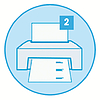 Esselte regiszter A4 nyomtatható műanyag Maxi 1-10-ig 100213