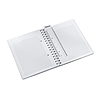 Esselte WOW spirálfüzet A5 80 lapos kockás jégkék 46410051