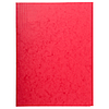 Exacompta pólyás dosszié A4 prespán karton piros 400 gr. környezetbarát