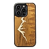 Fa tok iPhone 14 Pro Bewood Mountains Imbuia telefonhoz