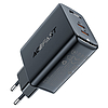 Fali töltő Acefast A29 PD50W GAN 2x USB-C 50W, fekete (A29 black)