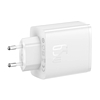 Fali töltő Baseus OS-Cube Pro 2xUSB-C + USB, 65W, fehér (P10152301213-00)