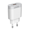 Fali töltő LDNIO A303Q USB 18W + MicroUSB kábel (A303Q Micro)