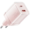 Fali töltő Yueqi 70W GaN USB-C + USB-A rózsaszín (EZCT70-YQB04-Z)