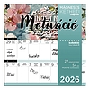 Falinaptár 2026 mágneses LIZZY CARD 220x220mm 2 hetes Motiváció